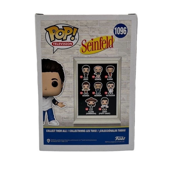 NWT Funko Pop! Jerry Seinfeld Figurine  (Target Exclusive) #1096 - Picture 4 of 6
